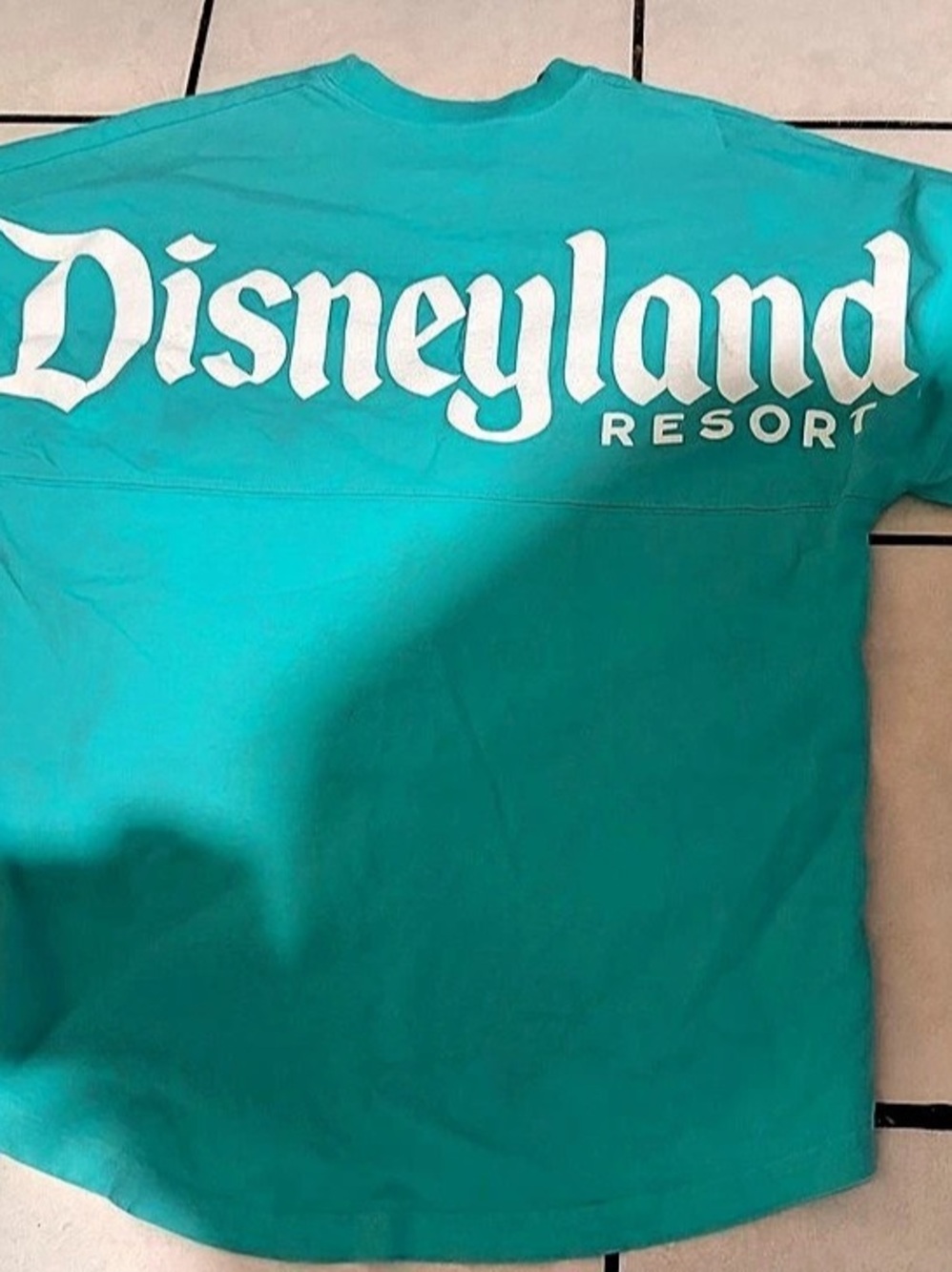 Disney Parks Disneyland Resort Logo vibrant teal spirit jersey